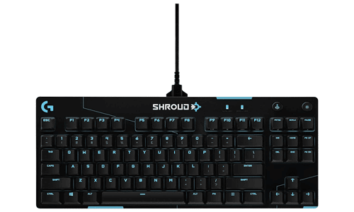 Logitech G PRO X Keyboard SHROUD Edition