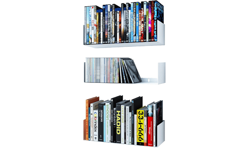 Wallniture Bali White Floating Shelves