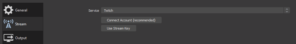 obs Twitch stream key to stream on Twitch