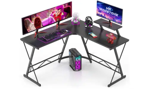 Mr Ironside l-shaped gaming desk