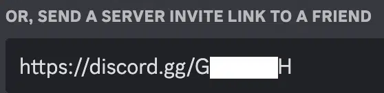 server invite link