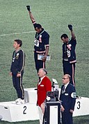 John Carlos, Tommie Smith, Peter Norman 1968