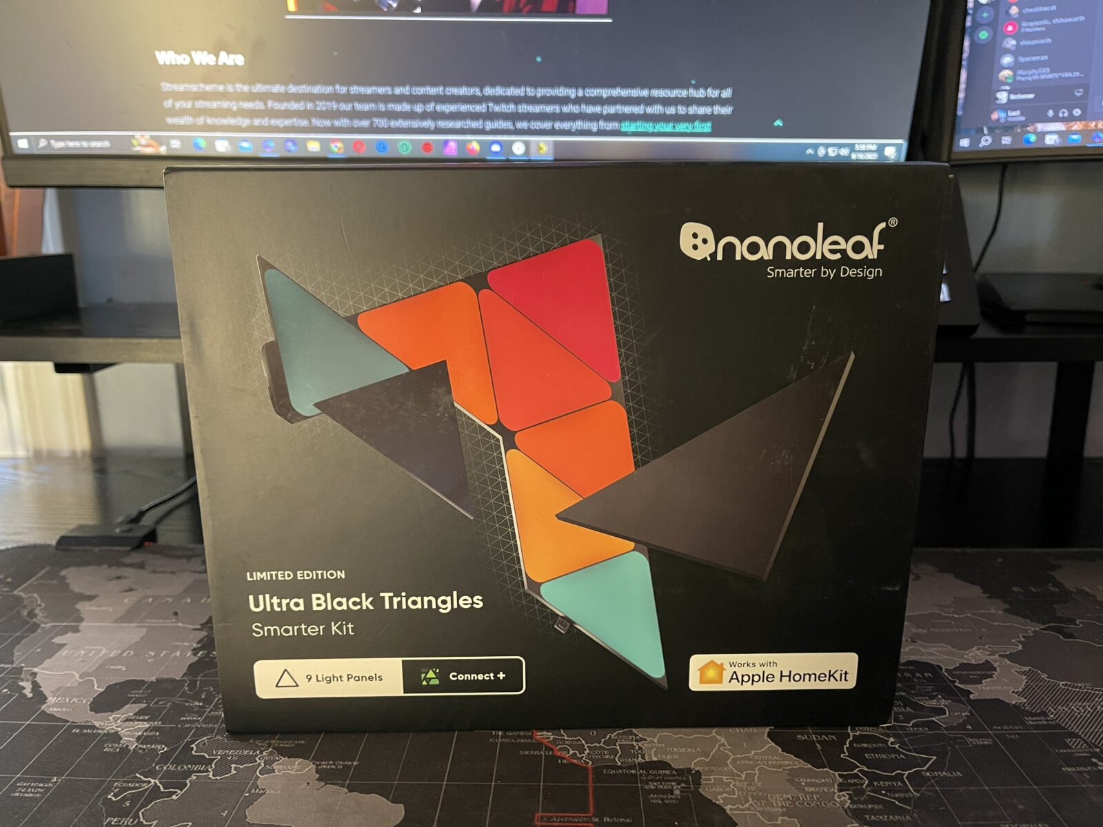 Nanoleaf Ultra Black Triangles Smarter Kit Limited Edition