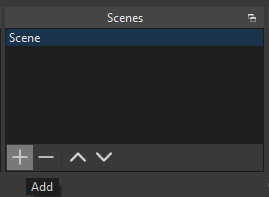 OBS add scenes and overlays